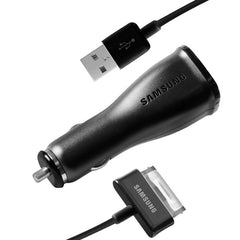 Galaxy Tab Car Charger with USB Data Cable