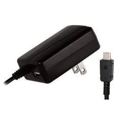 Micro USB Travel Charger with USB Port