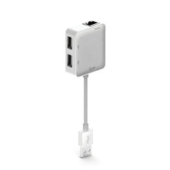 iLuv USB Ethernet Adapter with 2 USB Ports