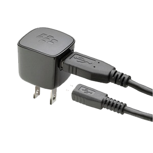 BlackBerry Travel Charger with USB Cable