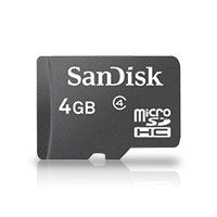 SanDisk microSDHC Card with Adapter