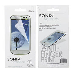 Sonix Samsung Galaxy S III Anti-Fingerprint Screen Protector