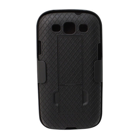 Versio Mobile Samsung Galaxy S III SnapOn & Holster Combo with Kickstand